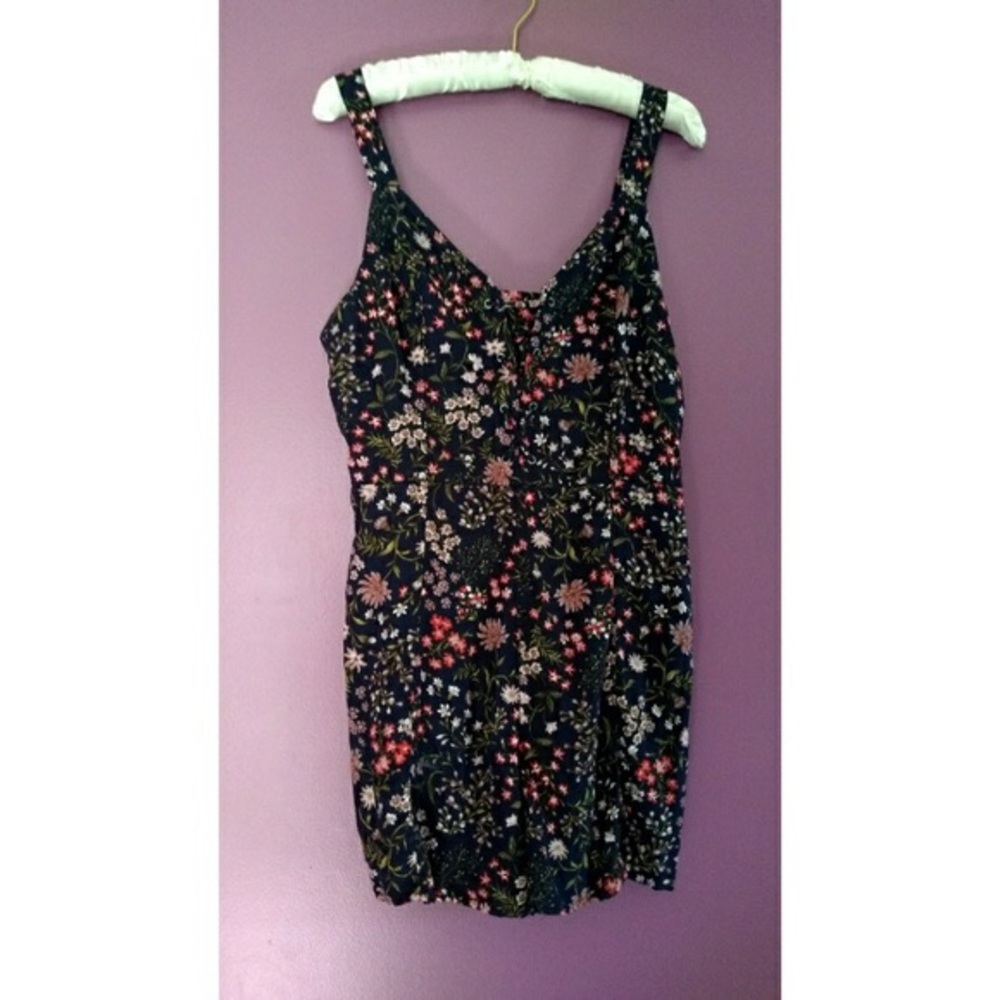 American Eagle floral romper
